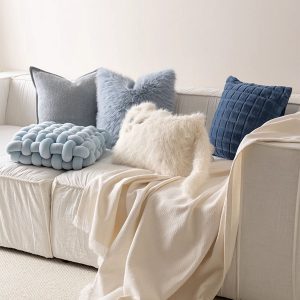 Azure Kitty Cushion Collection