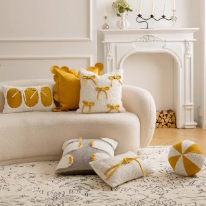 Yellow Playful Cushion Collection