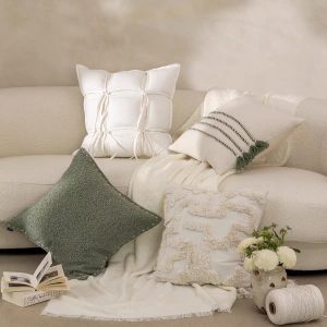 Simple & Fresh Green Cushion Collection