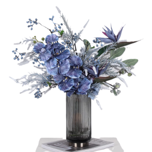 Blue Strelitzia reginae bouquet